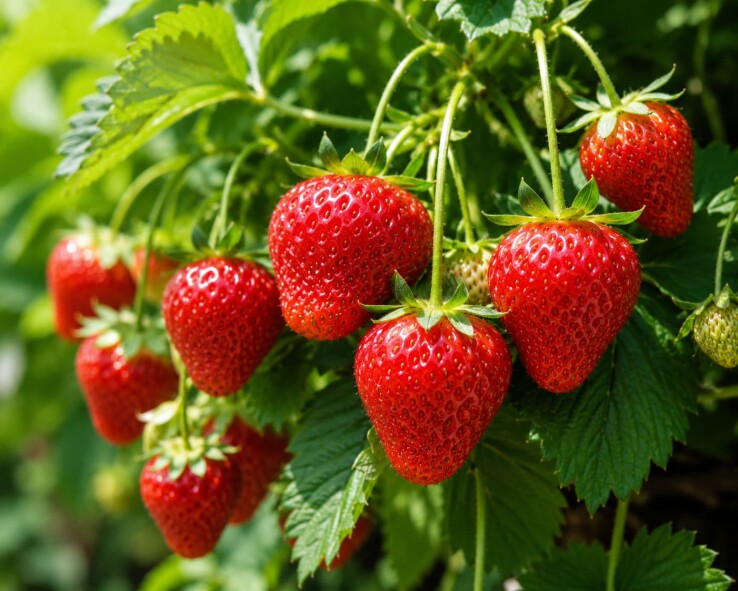 Planter des fraisiers au jardin