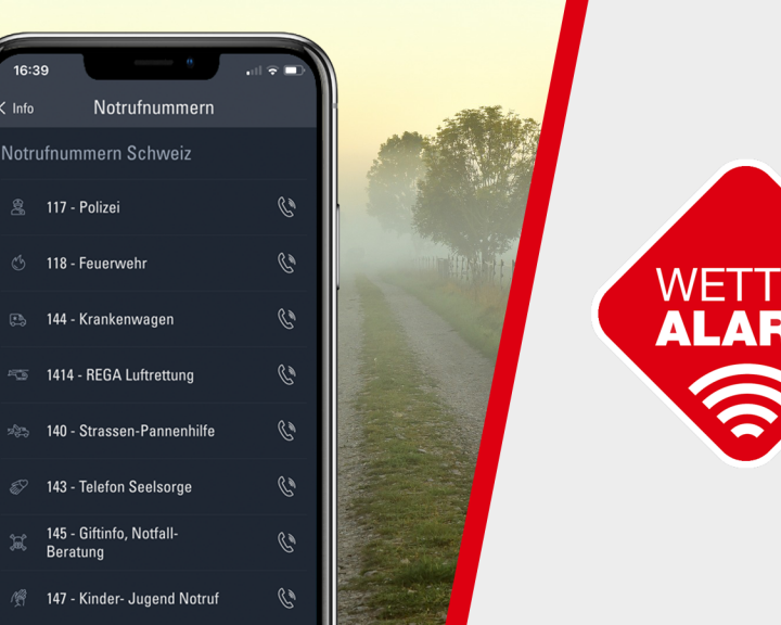 notfallnummern wetter alarm