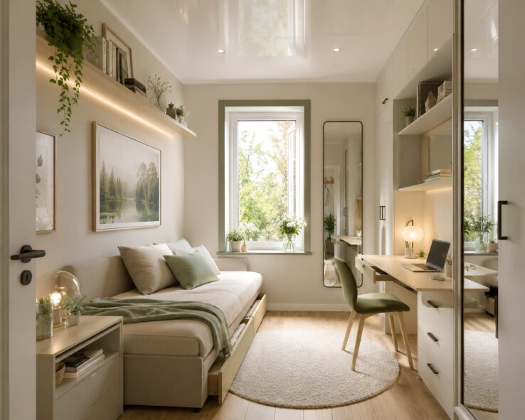 kleine zimmer einrichten