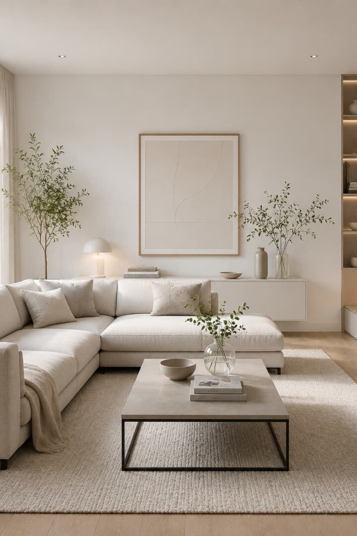 wohnzimmer minimal