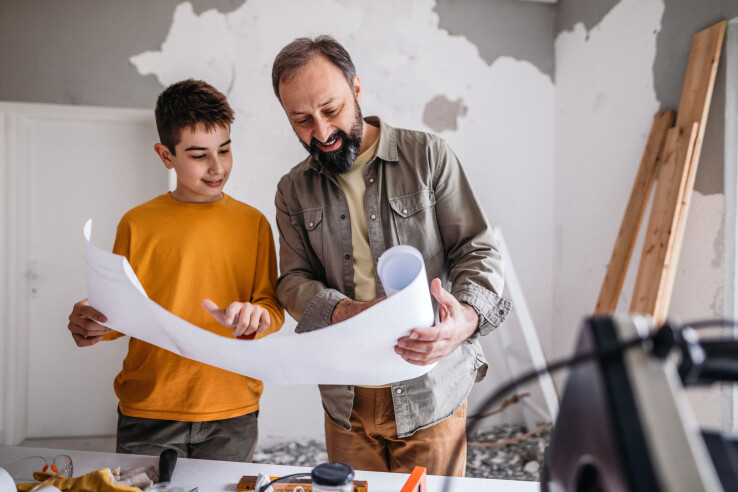 Prestations propres dans la rénovation d’une maison 