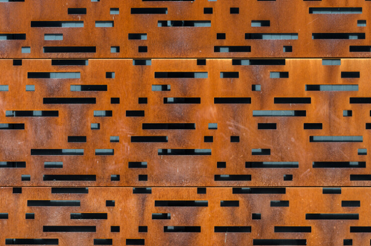 Murs de soutènement en acier Corten